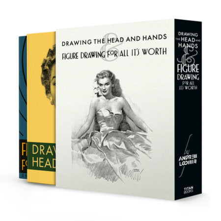 Drawing the Head and Hands & Figure Drawing (Box Set) Hardcover by Andrew Loomis