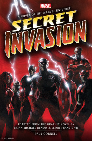 Marvel's Secret Invasion Prose Novel Hardcover by Paul Cornell