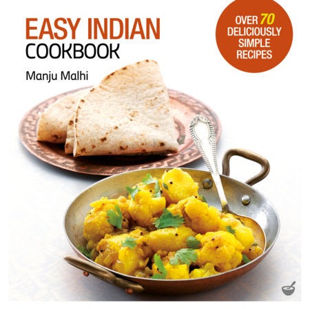 Easy Indian Cookbook Paperback by Manju Malhi