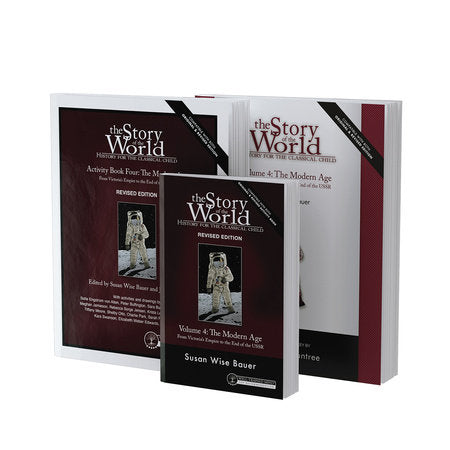 Story of the World, Vol. 4 Bundle, Revised Edition Paperback by Susan Wise Bauer