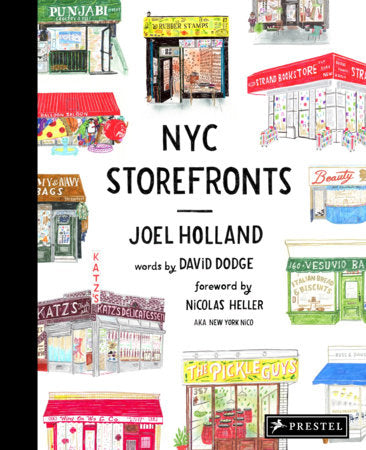 NYC Storefronts Hardcover by Joel Holland and David Dodge