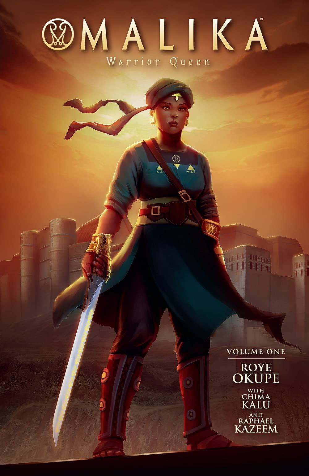 Malika: Warrior Queen Volume 1 Paperback by Roye Okupe (Author), Godwin Akpan (Contributor), Chima Kalu (Illustrator), Raphael Kazeem (Illustrator)