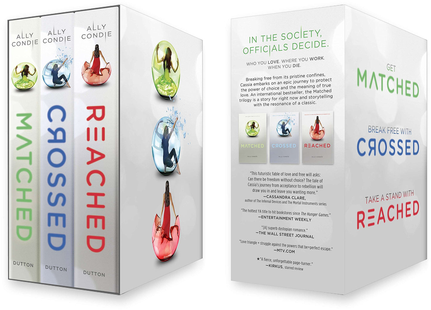 Matched Trilogy Hardcover by Ally Condie (Author)