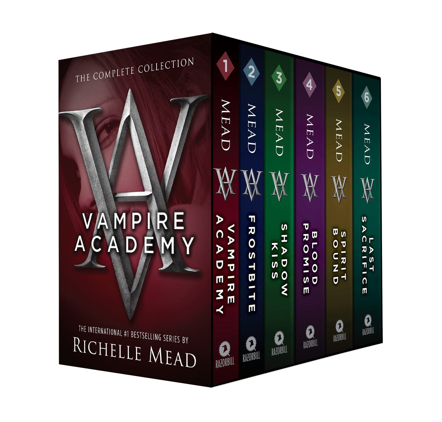 Vampire Academy Box Set 1-6 Paperback by by Richelle Mead (Author)