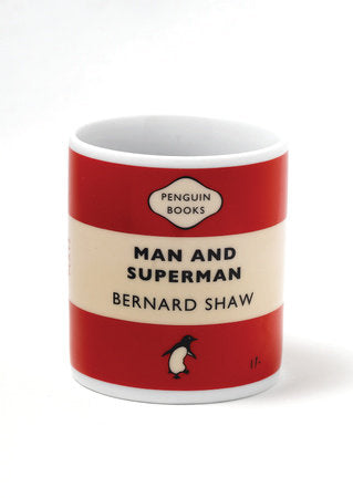 Mug: Man and Superman (Red) Merchandise by Art Meets Matter