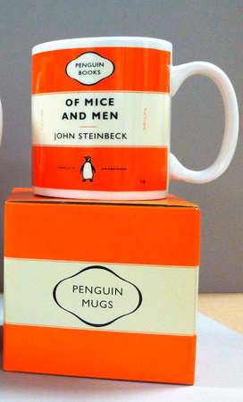 Mug: Of Mice and Men (Orange) Merchandise by Penguin Merchandise