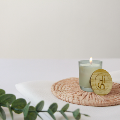 Hi5 Scented Candle,  Luxurious Soy Wax, Single Wick, 40-45 Hours Burn Time, 8 oz (172g) 160gm