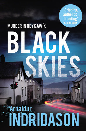 Black Skies Paperback by Arnaldur Indridason; Translated by Victoria Cribb