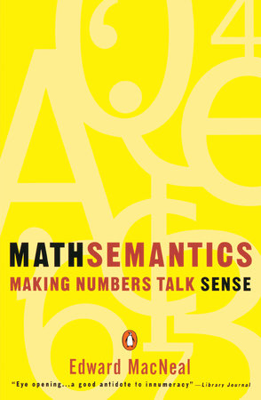 Mathsemantics Paperback by Edward MacNeal