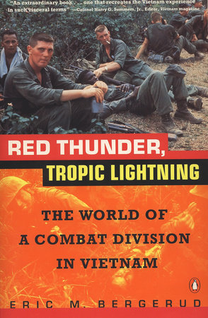 Red Thunder Tropic Lightning Paperback by Eric M. Bergerud