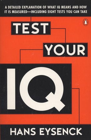 Test Your IQ Paperback by Hans J. Eysenck