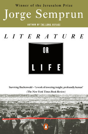 Literature or Life Paperback by Jorge Semprun