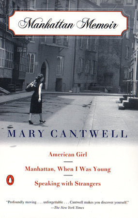 Manhattan Memoir Paperback by Mary Cantwell