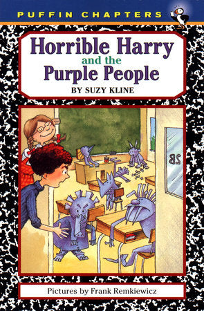 Horrible Harry and the Purple People Paperback by Suzy Kline; Illustrated by Frank Remkiewicz