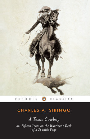 A Texas Cowboy Paperback by Charles A. Siringo