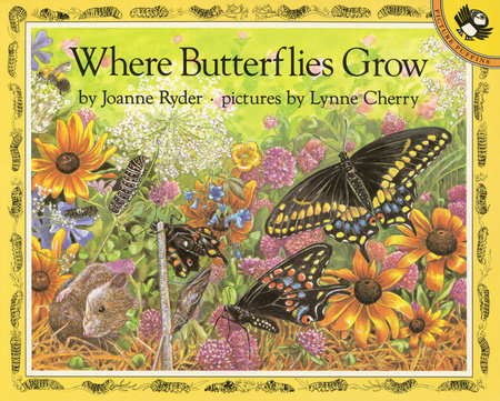 Where Butterflies Grow Paperback by Joanne Ryder; Illustrated by Lynne Cherry