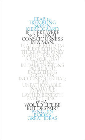 Great Ideas Fear and Trembling Paperback by Soren Kierkegaard