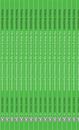 Great Ideas the Work of Art in the Age of Mechanical Reproduction Paperback by Walter Benjamin