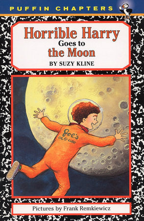 Horrible Harry Goes to the Moon Paperback by Suzy Kline; Illustrated by Frank Remkiewicz
