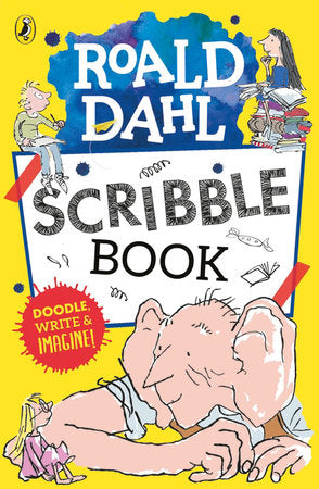 Roald Dahl Scribble Book Paperback by Roald Dahl