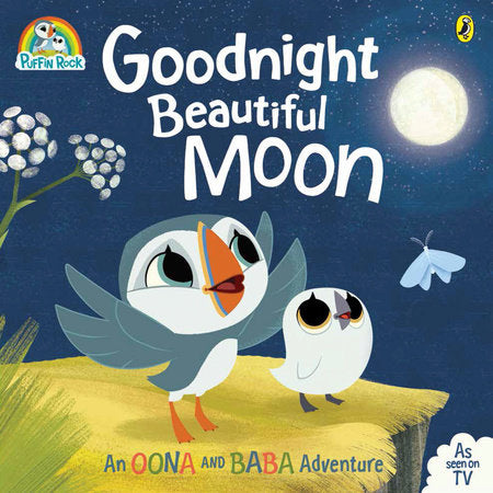 Puffin Rock: Goodnight Beautiful Moon Paperback by Puffin