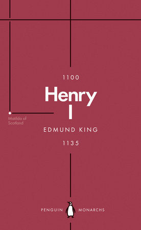 Henry I (Penguin Monarchs) Paperback by Edmund King
