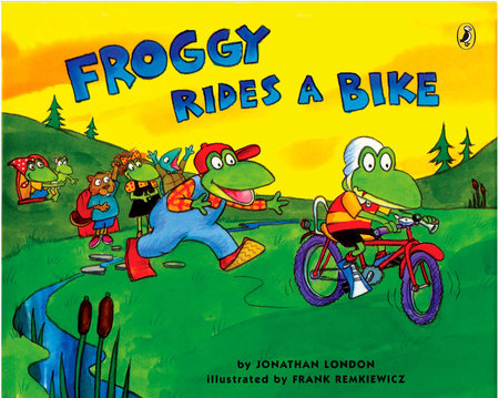 Froggy Rides a Bike Paperback by Jonathan London