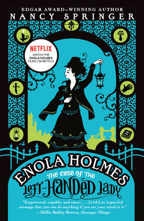 Enola Holmes: The Case of the Left-Handed Lady Paperback by Nancy Springer