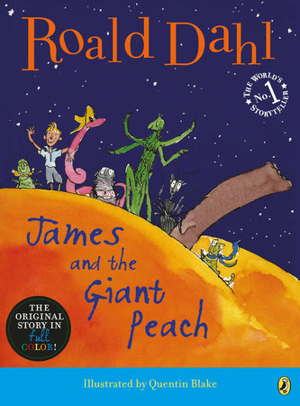 James and the Giant Peach Paperback by Roald Dahl; Illustrated by Quentin Blake