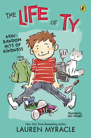 Non-Random Acts of Kindness Paperback by Lauren Myracle; Illustrated by Jed Henry