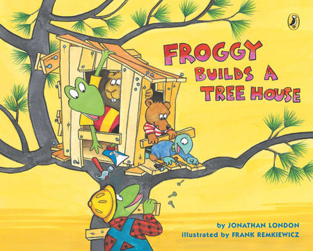 Froggy Builds a Tree House Paperback by Jonathan London