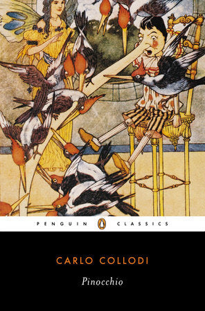 Pinocchio Paperback by Carlo Collodi; Original Translation by M. A. Murray; Revised by G. Tassinari; Introduction by Jack Zipes; Illustrated by Charles Folkard