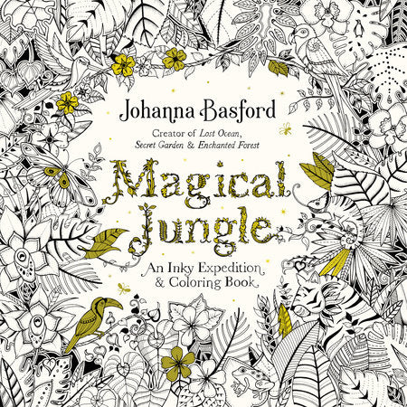 Magical Jungle Paperback by Johanna Basford