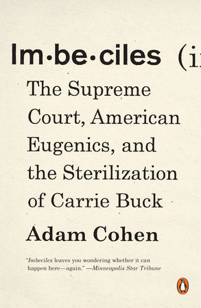Imbeciles Paperback by Adam Cohen
