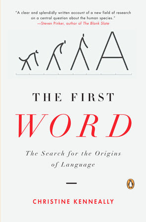 The First Word Paperback by Christine Kenneally
