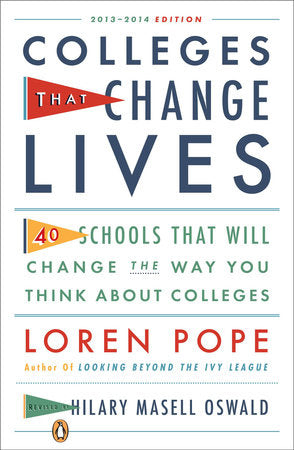 Colleges That Change Lives Paperback by Loren Pope