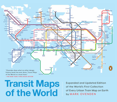 Transit Maps of the World Paperback by Mark Ovenden