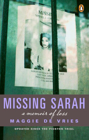 Missing Sarah Paperback by Maggie de Vries