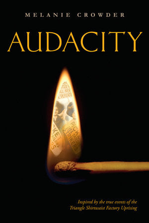 Audacity Paperback by Melanie Crowder