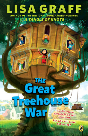 The Great Treehouse War Paperback by Lisa Graff