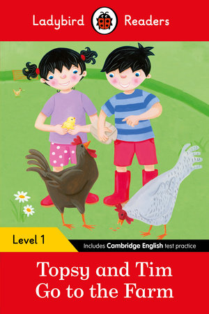 Topsy and Tim: Go to the Farm - Ladybird Readers Level 1 Paperback by Ladybird