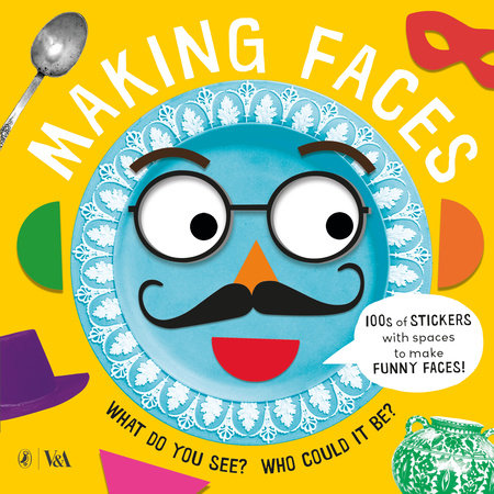 Making Faces: A Sticker Book Paperback by Puffin