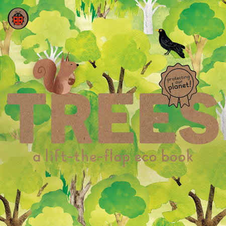 Trees: A lift-the-flap eco book Board Book by Ladybird