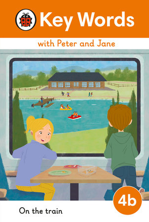 Key Words with Peter and Jane Level 4b - On the Train Hardcover by Ladybird