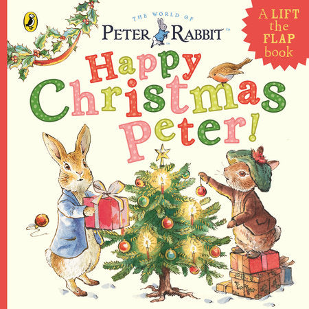 Peter Rabbit: Happy Christmas Peter Board Book by Beatrix Potter
