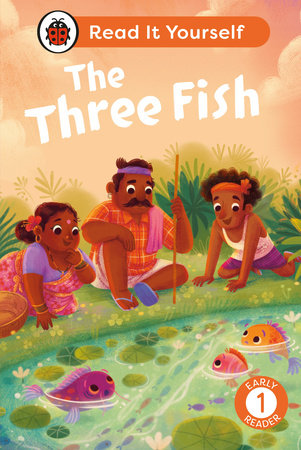 The Three Fish: Read It Yourself - Level 1 Early Reader Hardcover by Ladybird