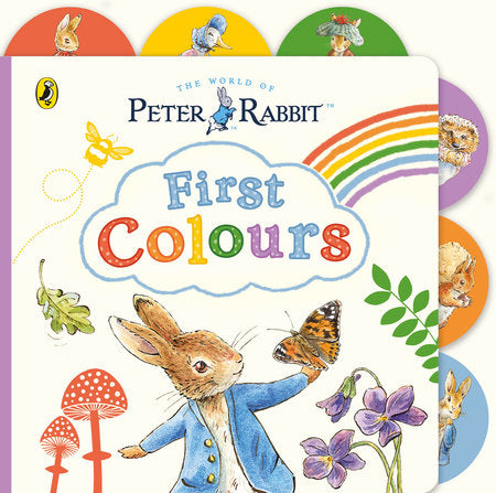 Peter Rabbit: First Colours Board Book by Beatrix Potter