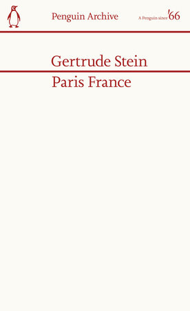 Paris France Paperback by Gertrude Stein