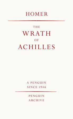 The Wrath of Achilles Paperback by Homer