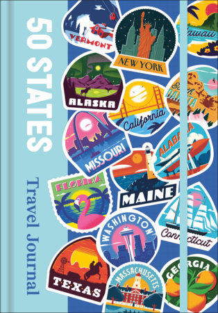 50 States Travel Journal Hardcover by DK Travel